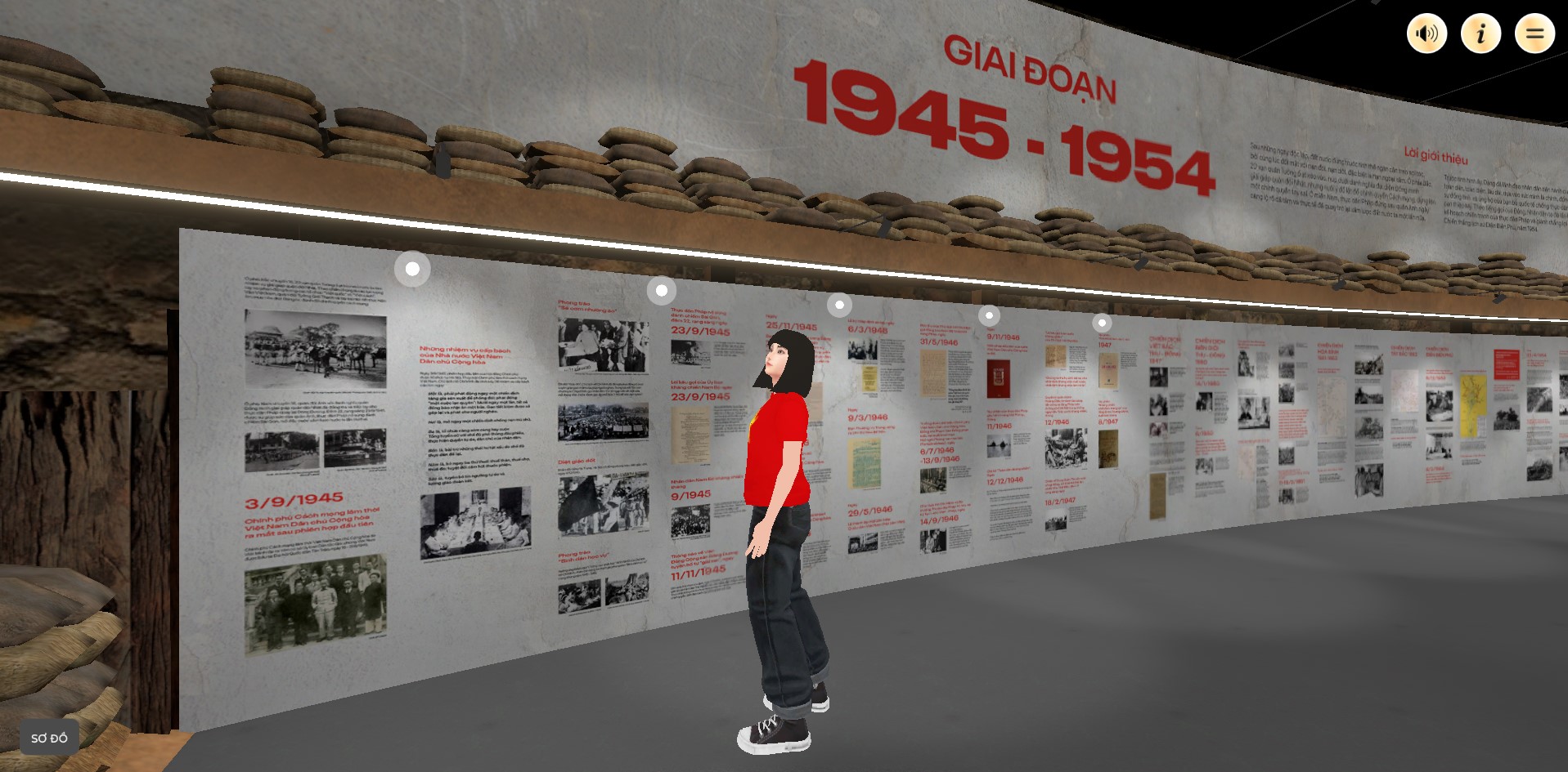 Không gian triển lãm kỹ thuật số 3D