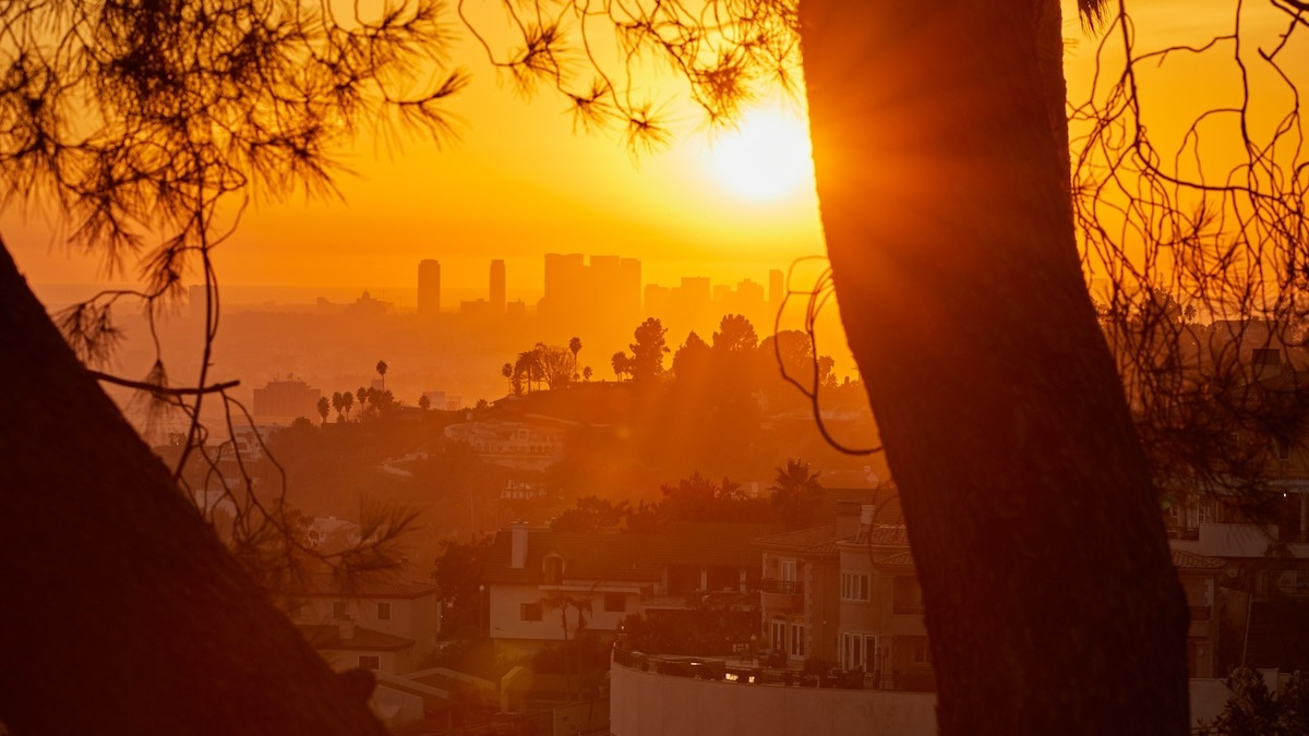 Ảnh minh họa tác động của nhiệt độ cao