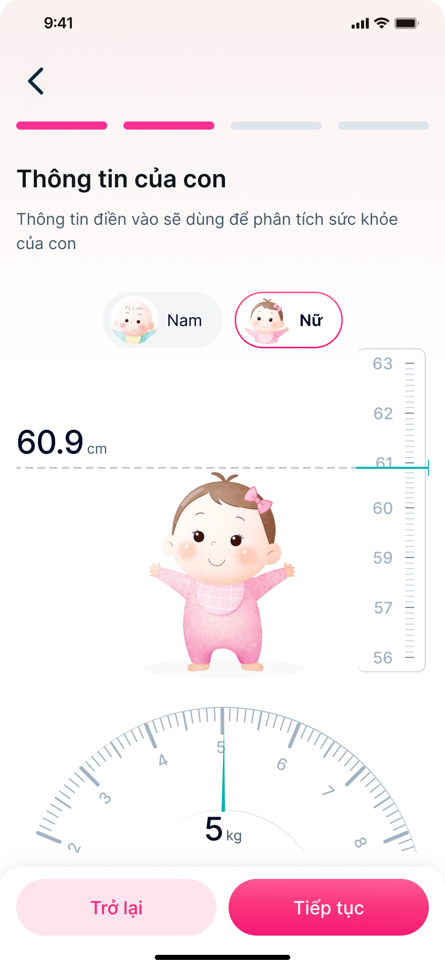 Giao diện ứng dụng sổ sức khỏe điện tử Giao diện chính của ứng dụng quản lý sức khỏe