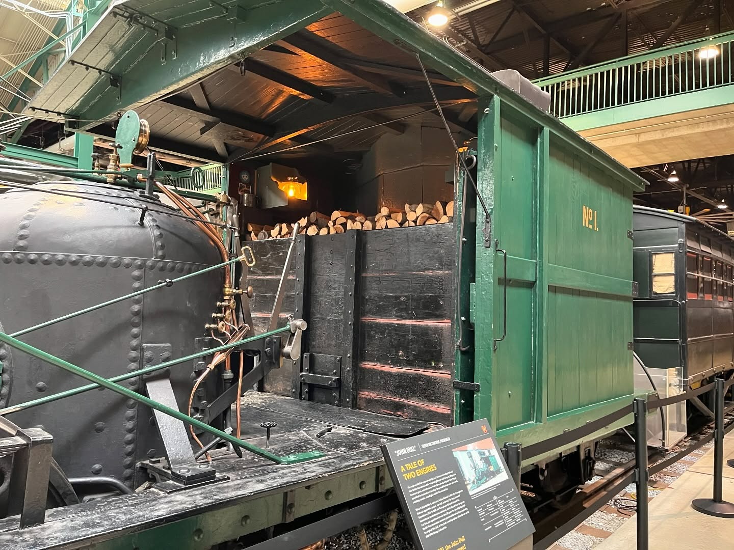 Ngày này năm xưa: Khi 'John Bull' trở thành đầu máy xe lửa lâu đời nhất còn hoạt động- Ảnh 3. John Bull đặt trong Bảo tàng Lịch sử Hoa Kỳ