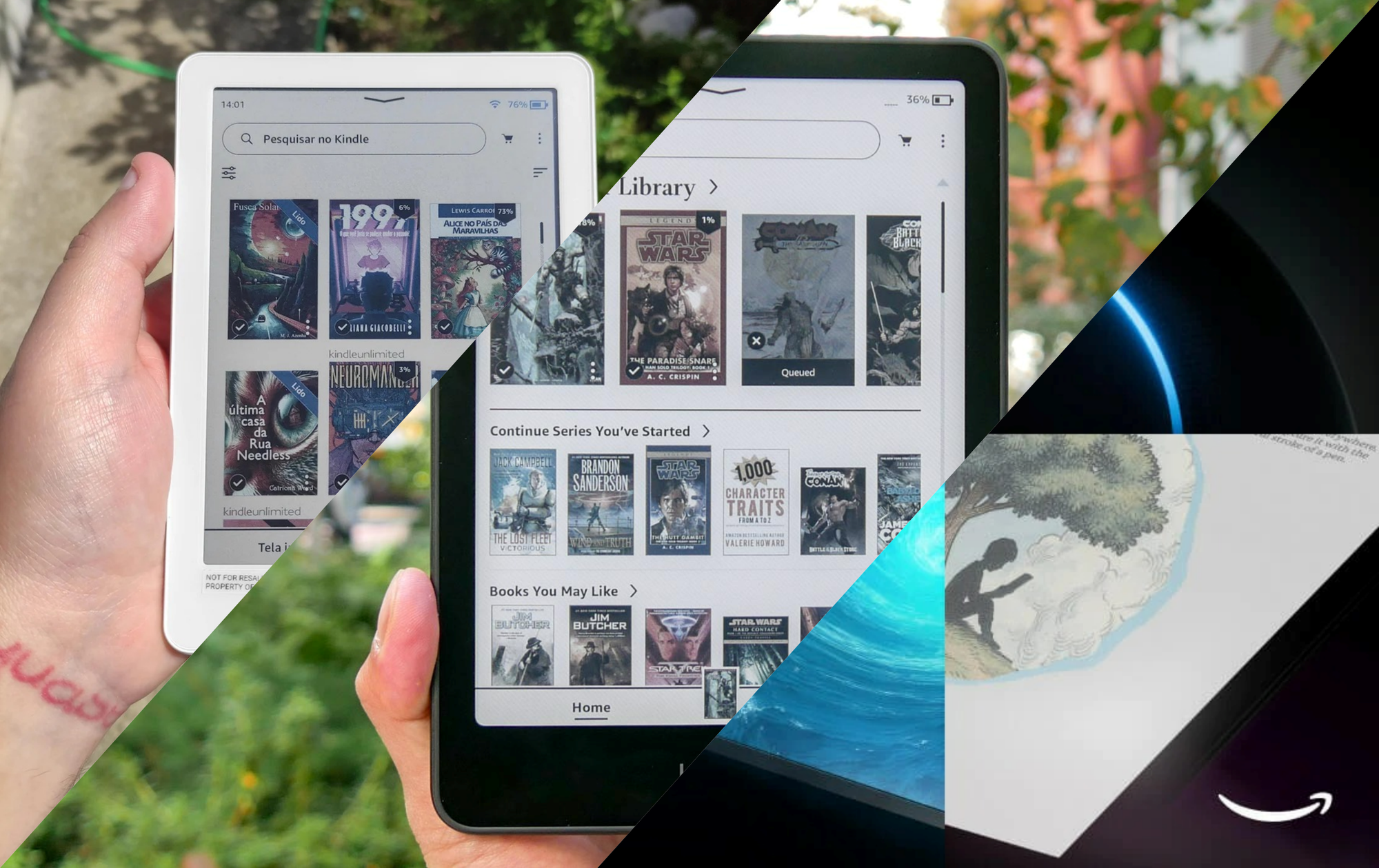 Màn hình và cấu hình Kindle Scribe Color