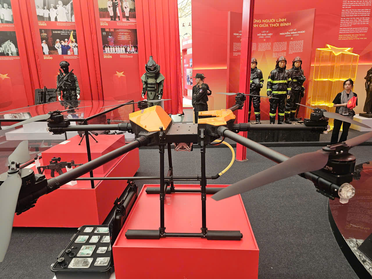 UAV N630 hỗ trợ nghiệp vụ an ninh