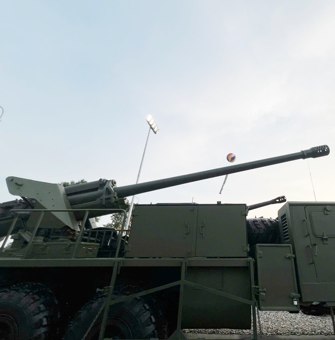 Khả năng cơ động của pháo tự hành Pháo tự hành trên địa hình phức tạp