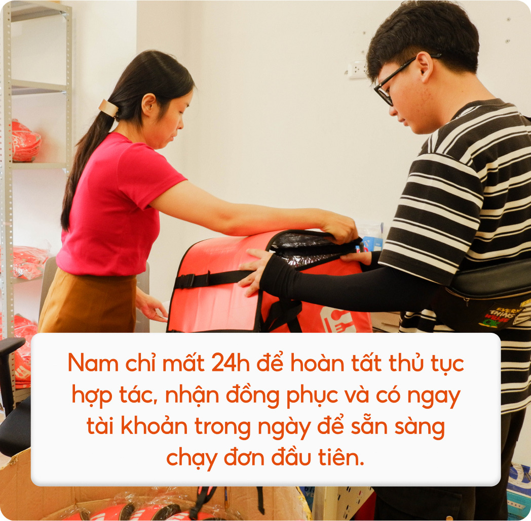 Thủ tục đăng ký nhanh gọn tại văn phòng Tài xế thực hiện thủ tục tại văn phòng
