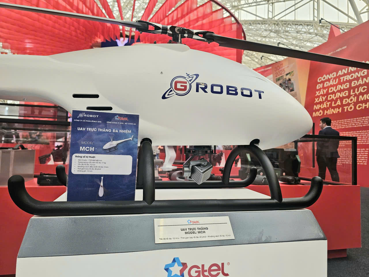 UAV trực thăng đa nhiệm MCH