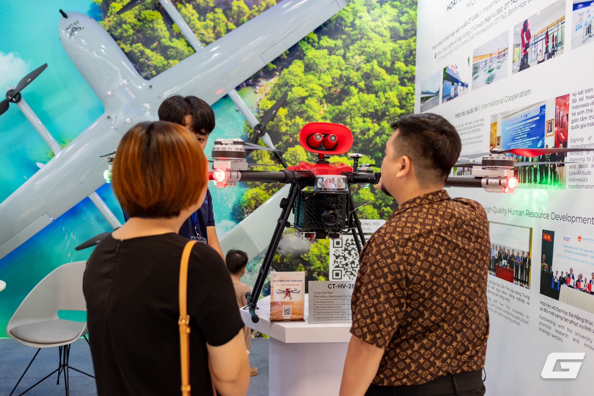 Thiết bị bay không người lái phục vụ chữa cháy của CT UAV Máy bay không người lái AI phục vụ chữa cháy