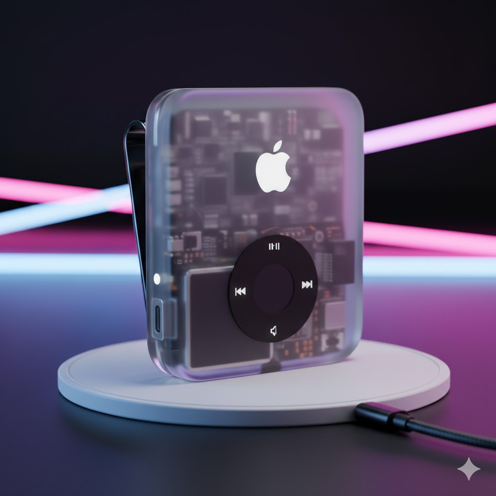 Ảnh minh họa iPod nano và shuffle