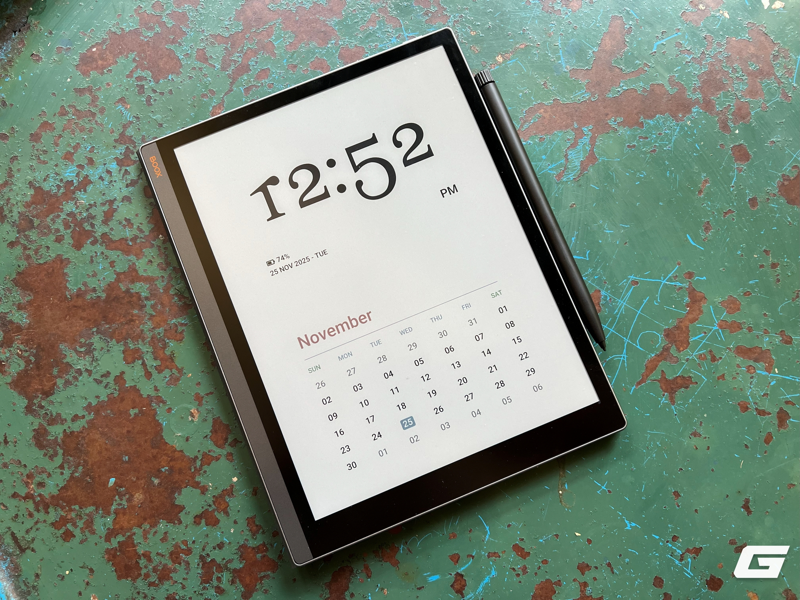 Màn hình Kaleido 3 trên T10C Màn hình e-ink màu sắc tự nhiên