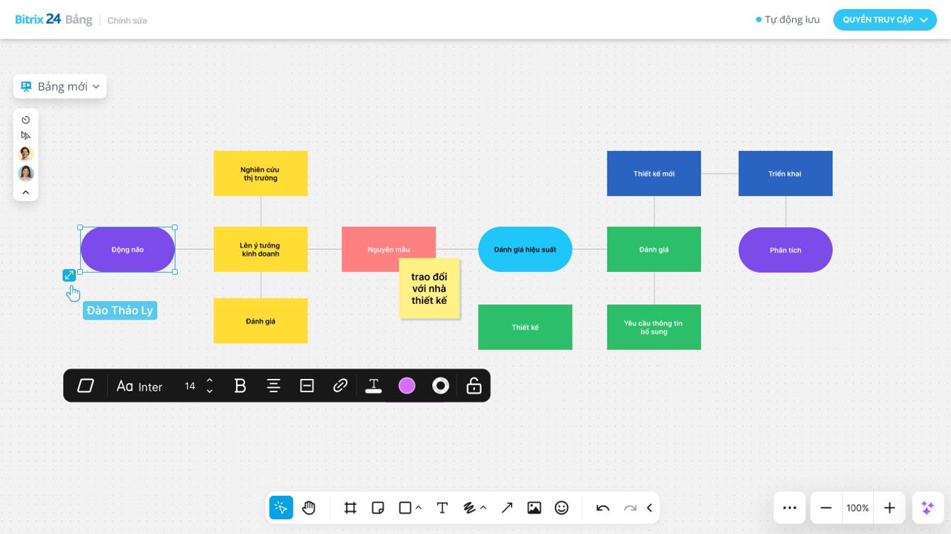Trao đổi ý tưởng và chỉnh sửa tài liệu trực tiếp