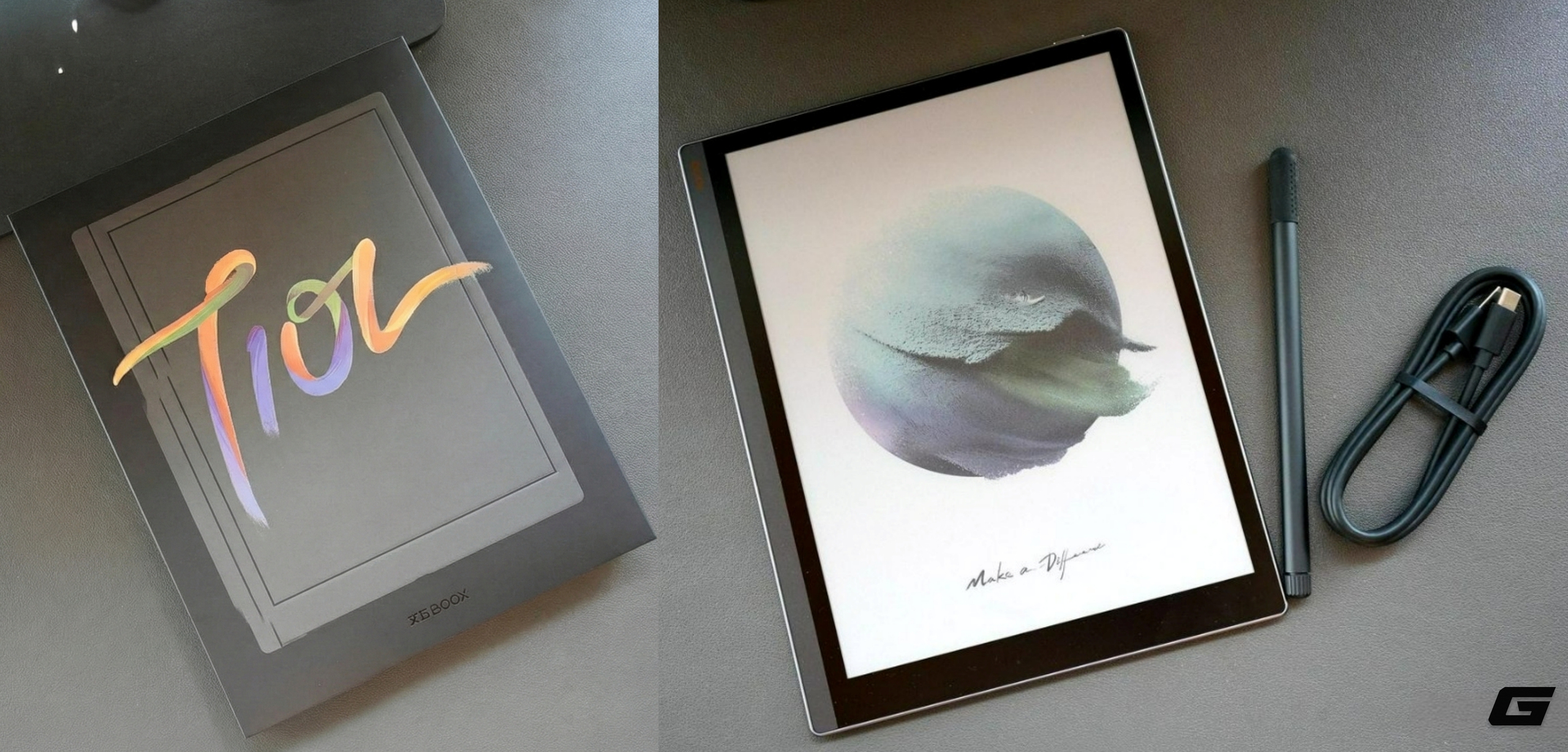 Máy đọc sách T10C với bút stylus gắn từ tính Máy đọc sách và bút stylus