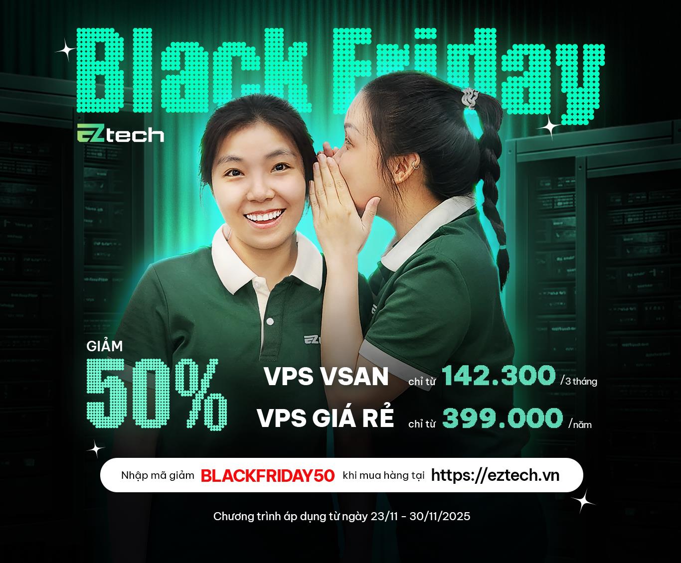 Chi tiết khuyến mãi Black Friday 2025
