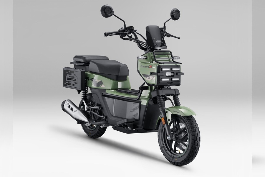 Thiết kế vuông vức của Honda Square X125